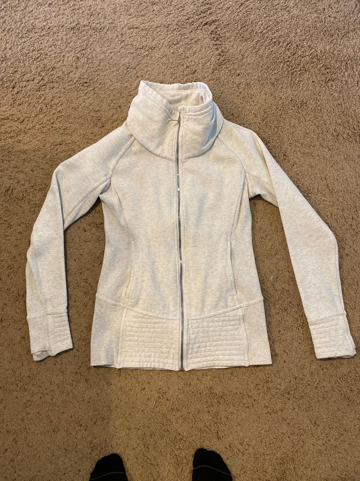 Lululemon full zip sweatshirt sz 6