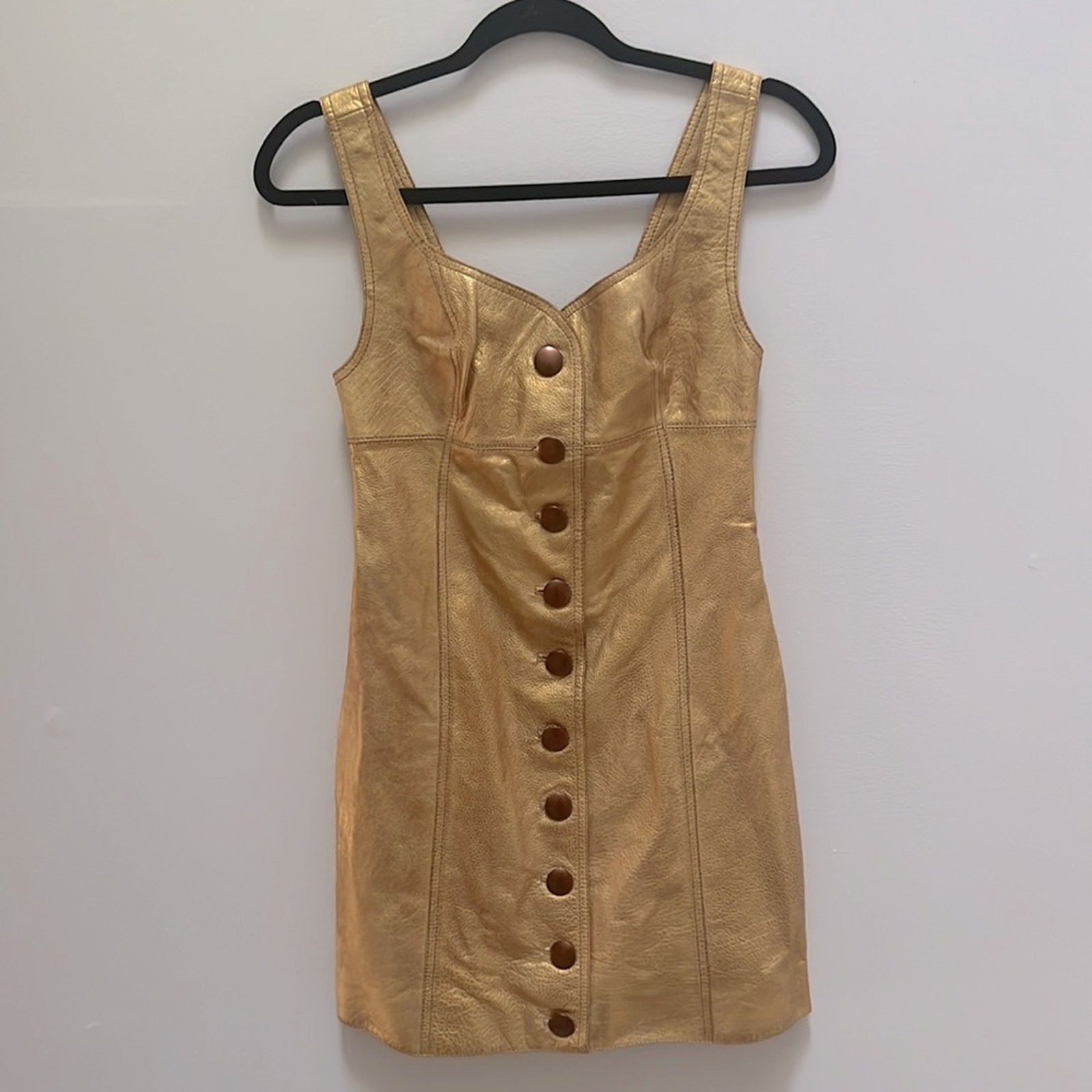 Free People Leather Dress