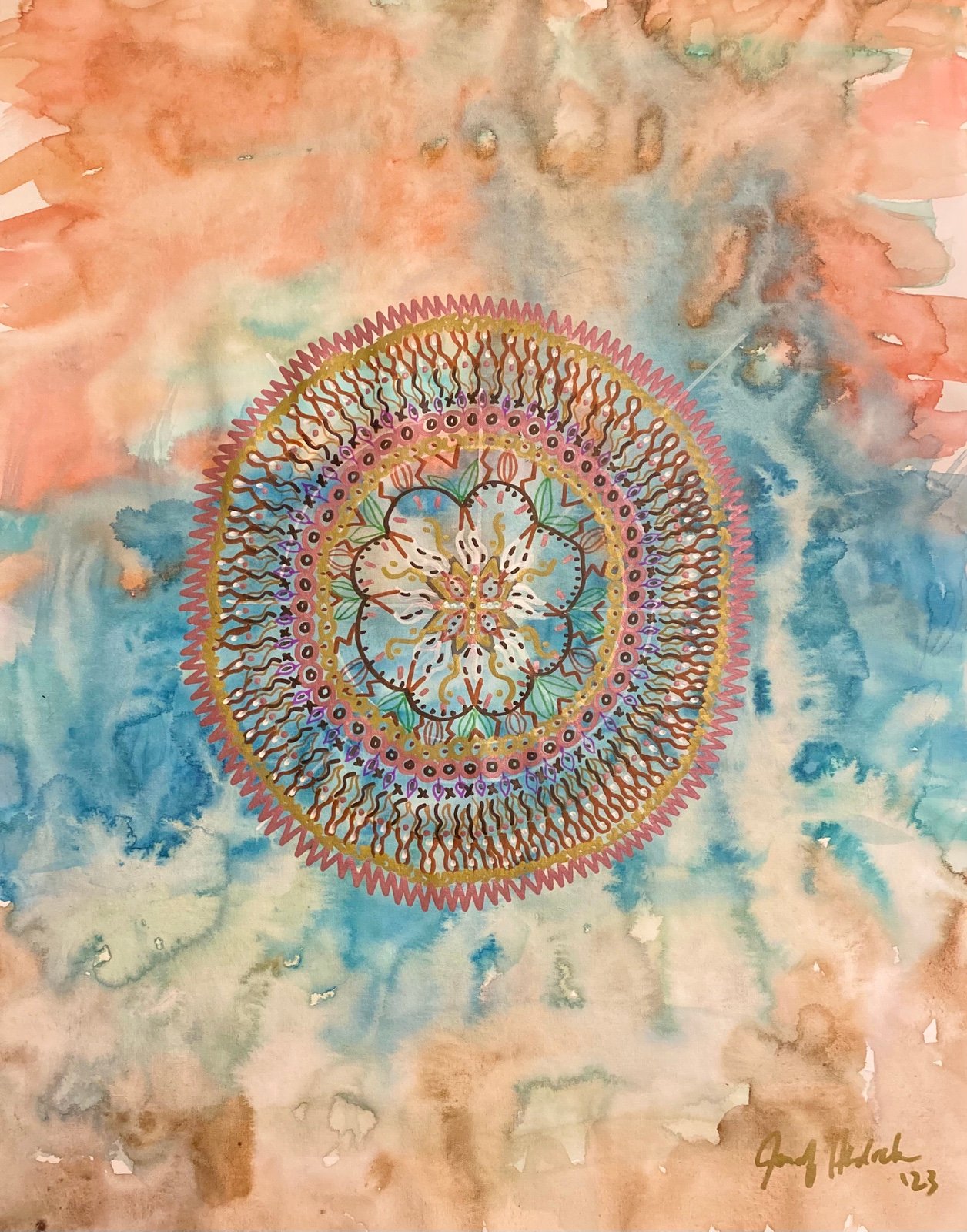 Unicorn Mandala