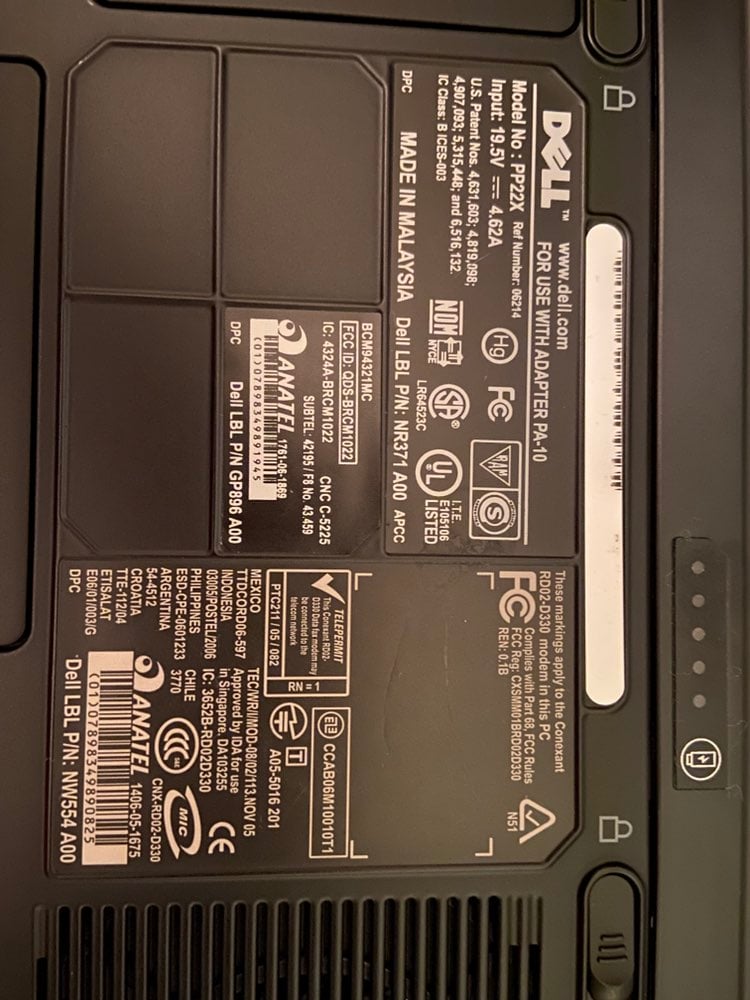 Dell Inspirion Laptop