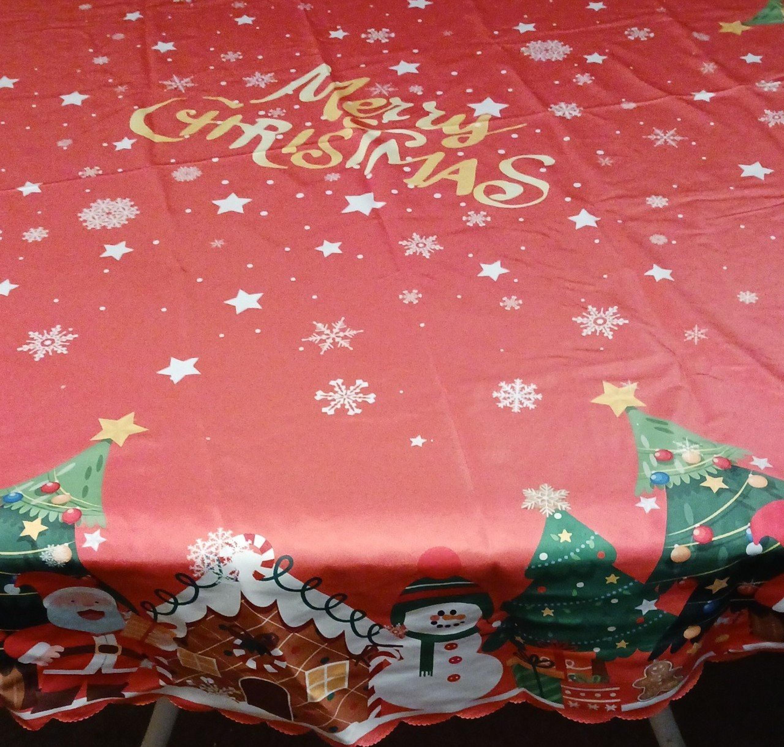 christmas tablecloth