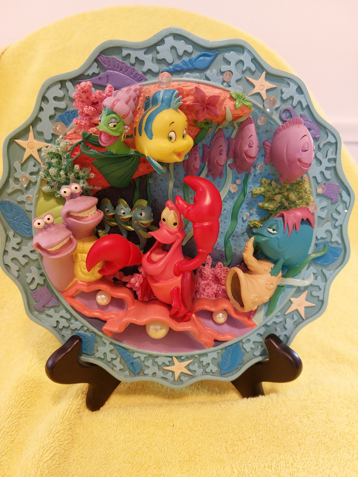 Disney The Little Mermaid Under The Sea Symphony plate