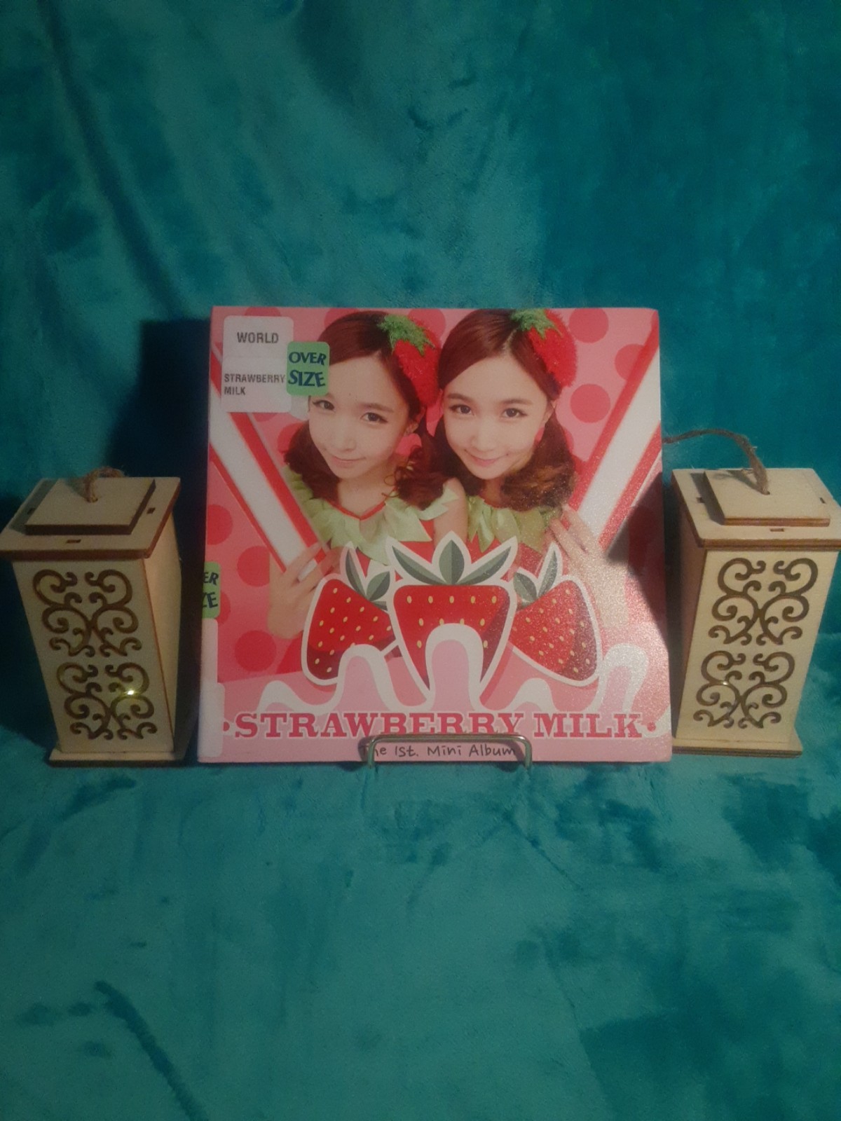 Strawberry Milk The First Mini Album Ex-library kpop CD. K-pop