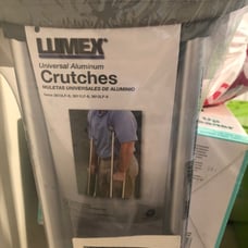 New lumex crutches