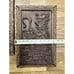 Vintage Hand Carved Wood Mayan Wall Plaque Figures 3ds Bundle Of (2)
