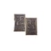 Vintage Hand Carved Wood Mayan Wall Plaque Figures 3ds Bundle Of (2)