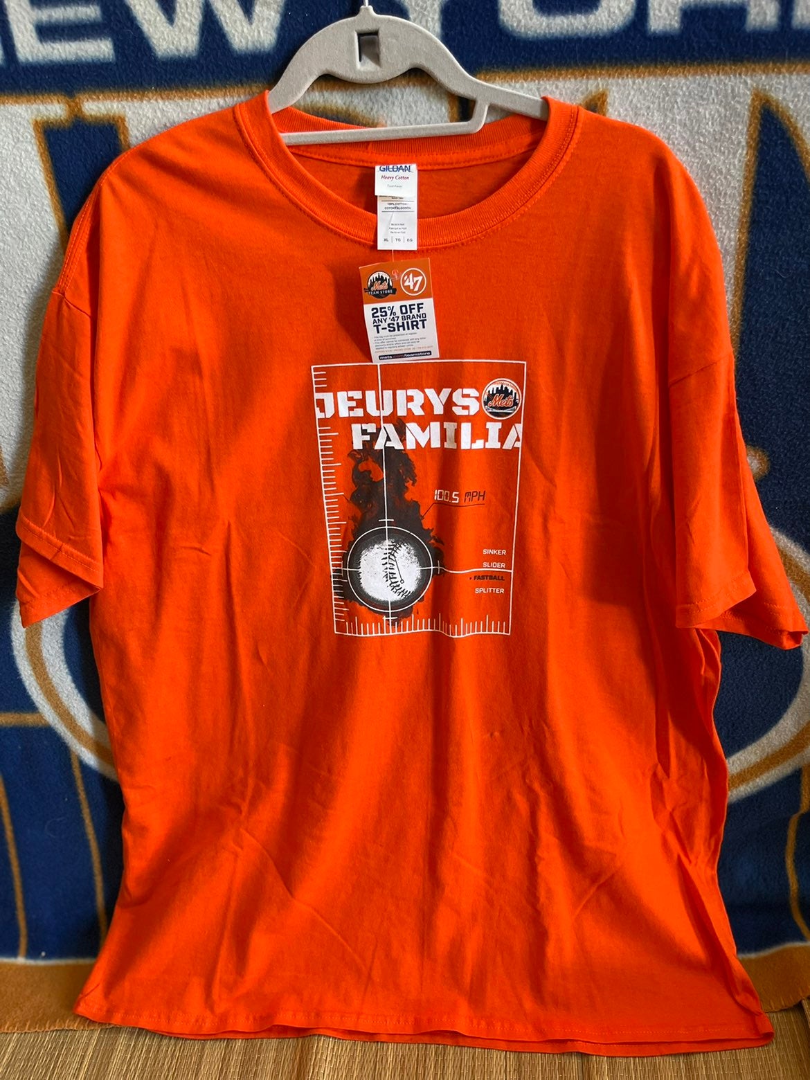 New York Mets t-shirt jeurys familia ,limited edition brand new Ones .size XL