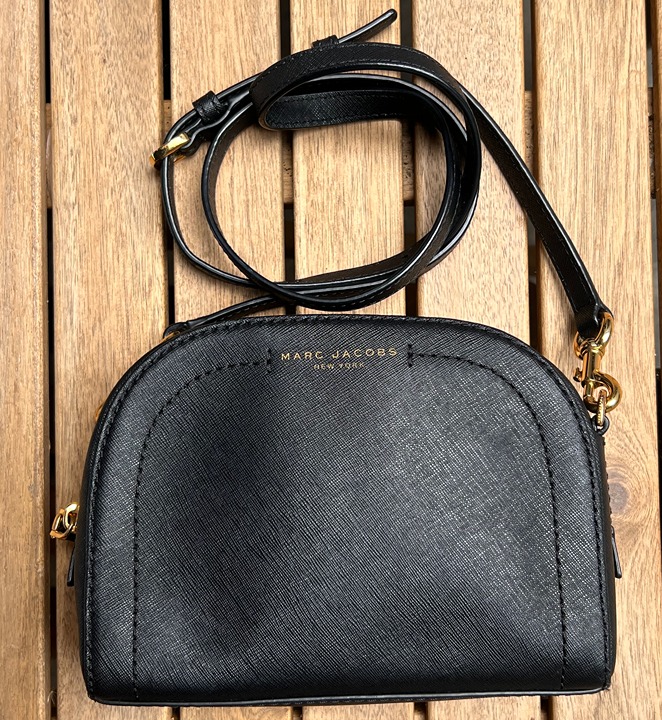 Marc Jacobs Black Leather Cross Body Bag - EXCELLENT CONDITION
