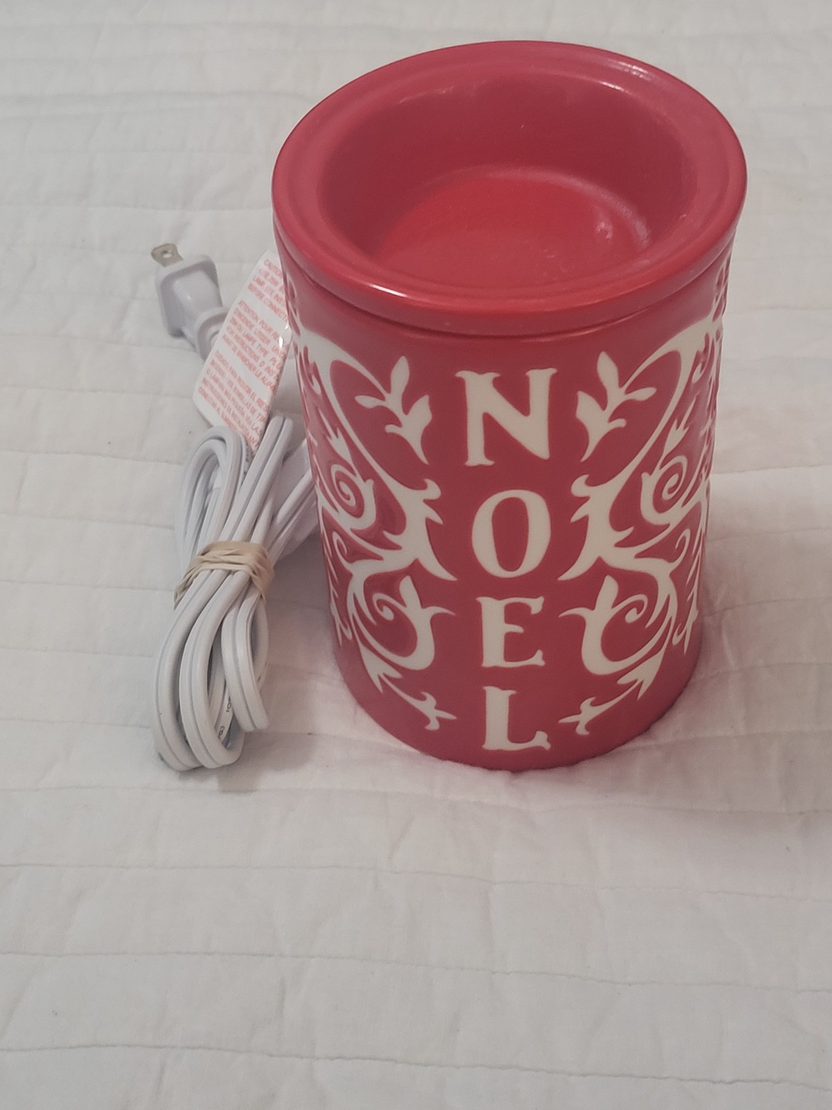 Scentsy Noel Christmas Warmer Red - Discontinued