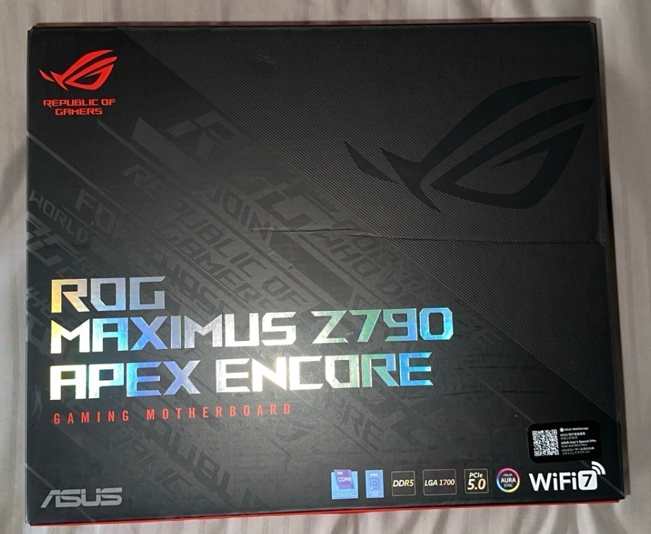 ASUS ROG MAXIMUS Z790 APEX ENCORE LGA 1700 USA Warranty
