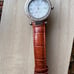 Vintage ECCLISSI STERLING SILVER 925 WATCH BROWN LEATHER BAND #22340