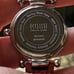 Vintage ECCLISSI STERLING SILVER 925 WATCH BROWN LEATHER BAND #22340