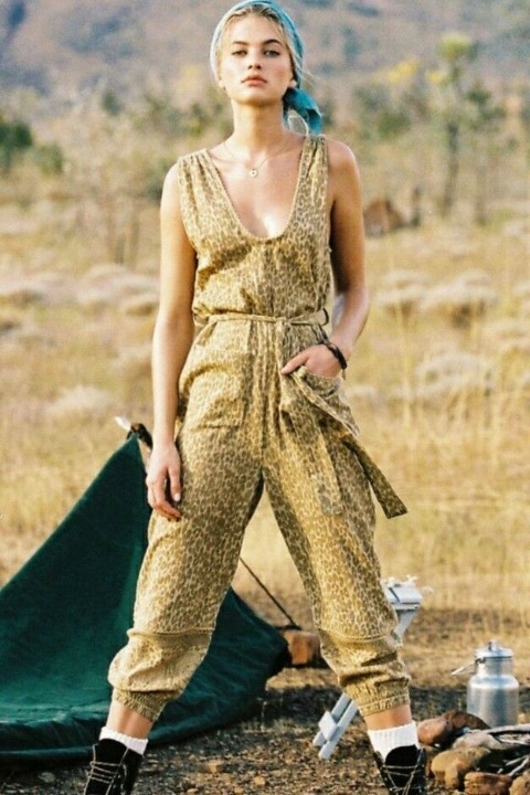 NWT Spell & the Gypsy Collective Designs Wild Thing Jumpsuit Mustard Sz XS
