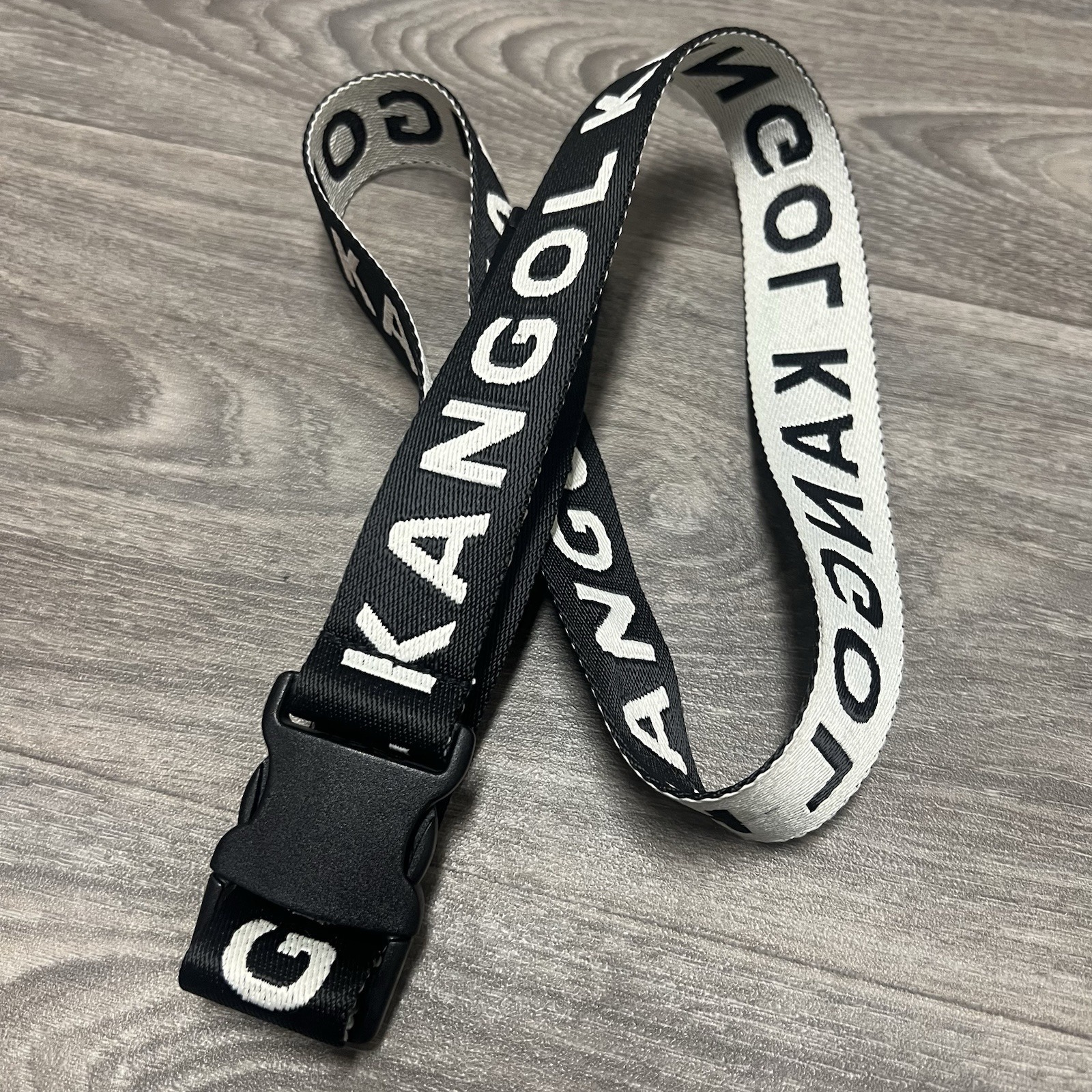 2021 Kangol x H&M Euro Belt Adjustable Click Safety Clip Buckle Collaboration US