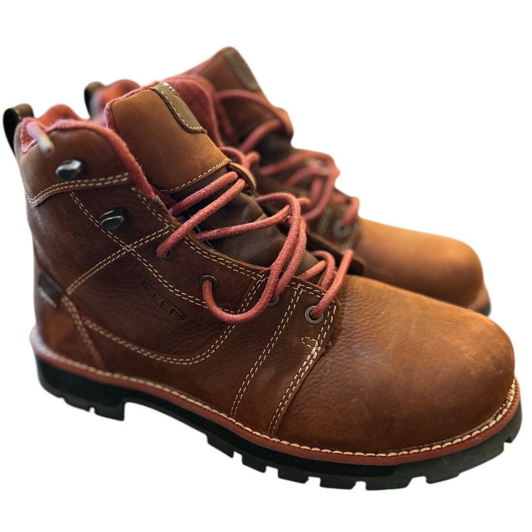 KEEN UTILITY Seattle 6 Waterproof Boot Aluminum Toe Wide Size Women's 8.5W EU39