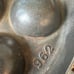 1920’s Griswold Aebleskiver. Cast iron. Danish apple cake pan.