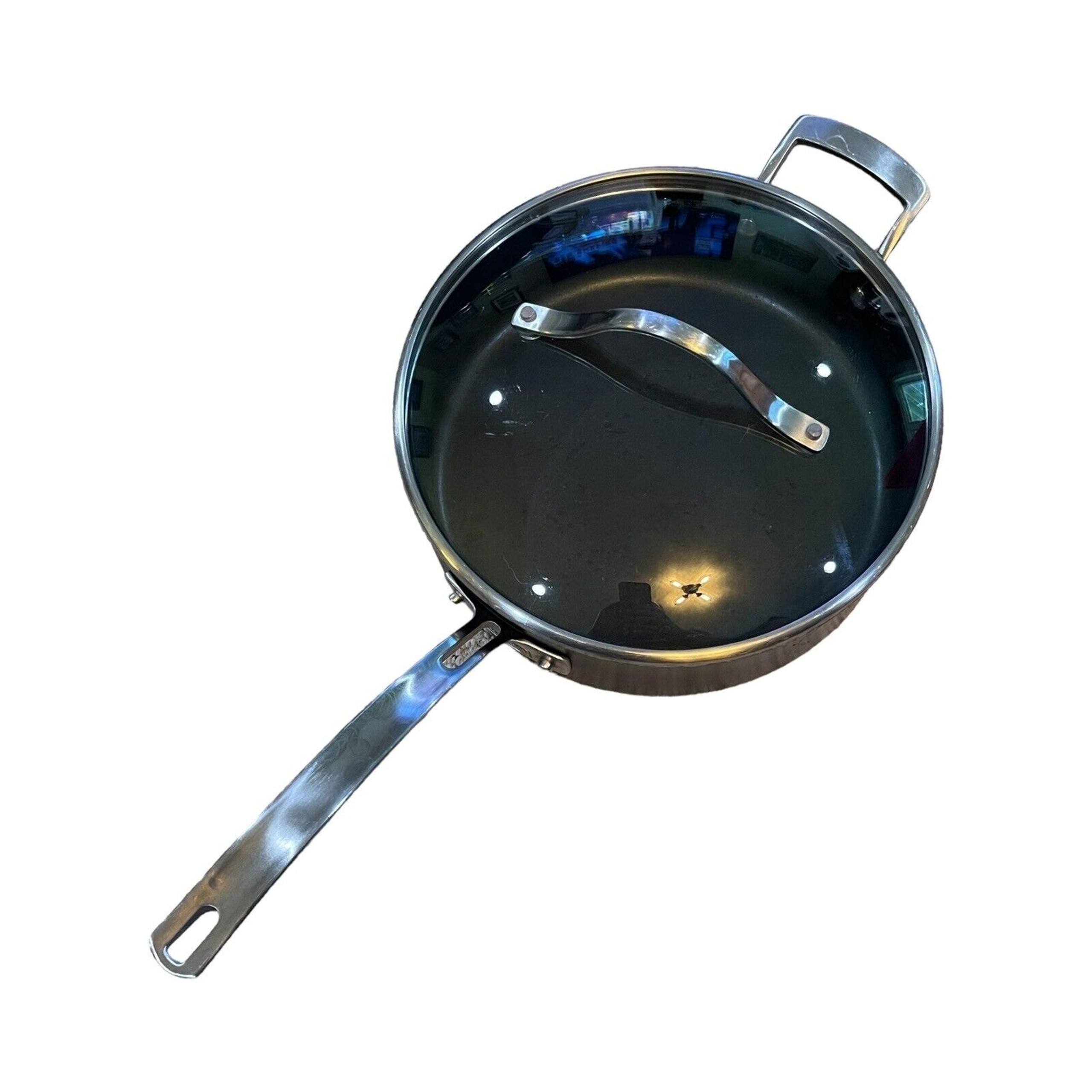 Kirkland Signature Fry Pan with Lid 4.7 L / 5 US Quarts 1119345
