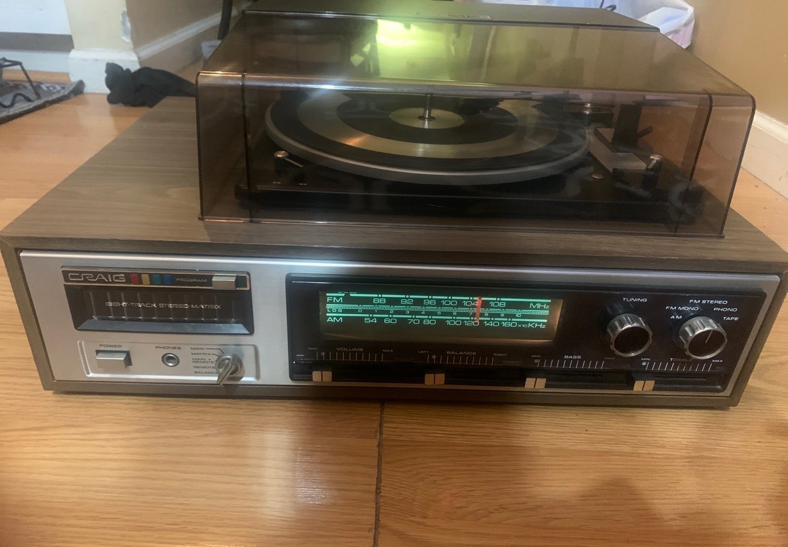 craig 3220 record player