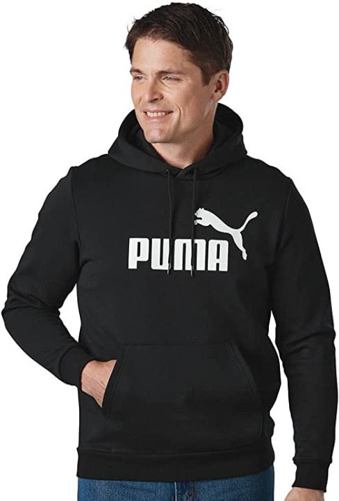 PUMA Men's Essentials Big Logo Fleece HoodiePuma Hoodie