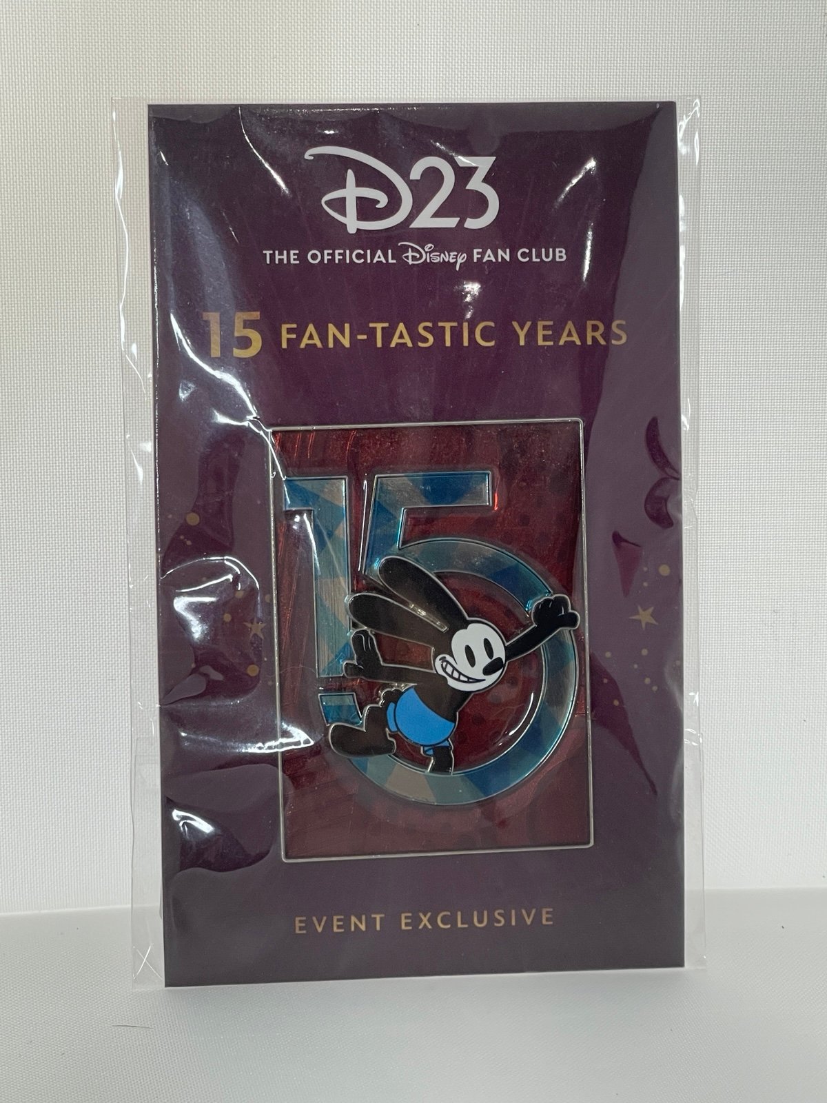 Disney D23 15 Fantastic Years Pin