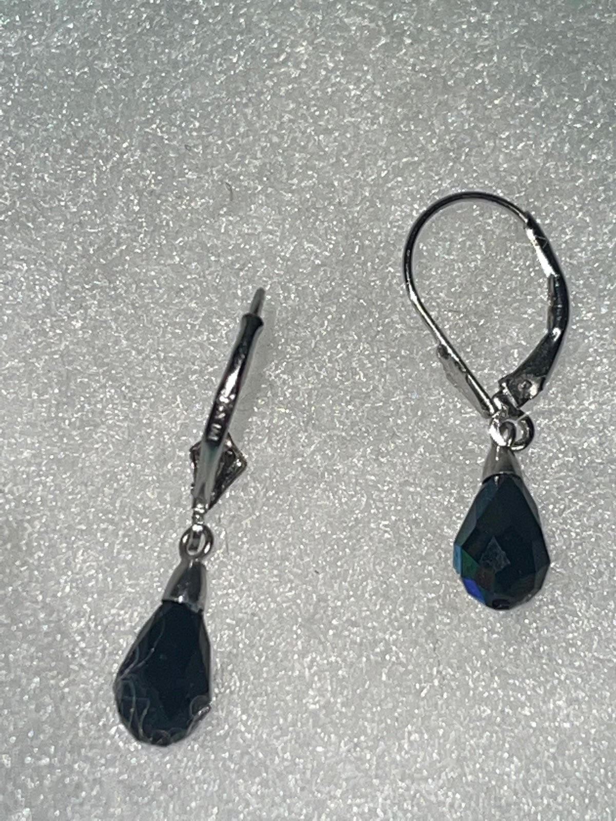 14k white gold earrings JCM