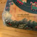 Bucilla Christmas Express Train Felt Applique Round Tree Skirt Kit 43 #83137