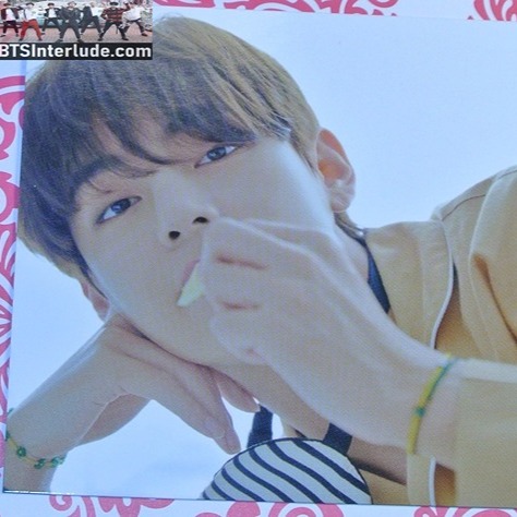 BTS PHOTOCARD OFFICIAL V KIM TAEHYUNG 김태형 YET TO COME BUSAN OFFICIAL MERCHANDISE