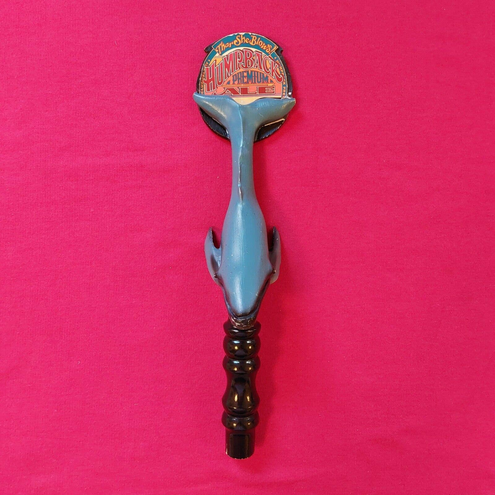 RARE Humpback Premium Ale Figural Tap Handle 14