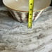 LENOX LIDO LARGE CENTERPICE BOWL IVORY/GREEN & brown urns. Excellent condition.