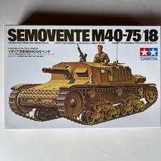 Tamiya 1/35 Scale Semovente M40-75/18