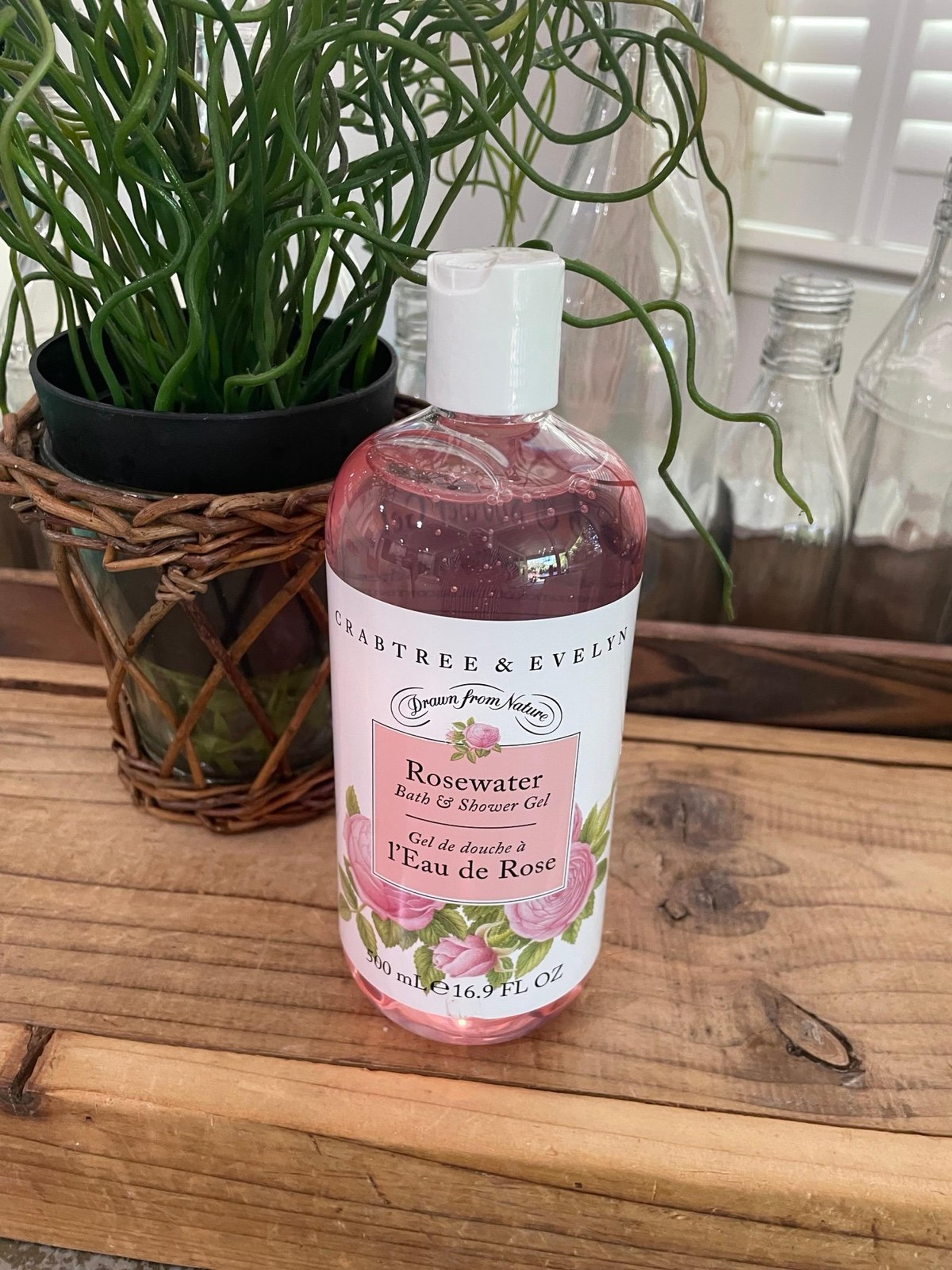 CRABTREE & EVELYN NEW ROSEWATER SHOWER BATH & SHOWER GEL &
