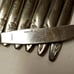 7 Vintage Cosmos Dinner Knives Rose & Stem Stainless Steel Taiwan Replacement