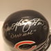 Chicago Bears Dan Hampton signed helmet