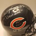 Chicago Bears Dan Hampton signed helmet