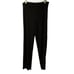 Exclusively Misook Petite Black Pull-on Casual Career Straight Leg Knit Pants XS