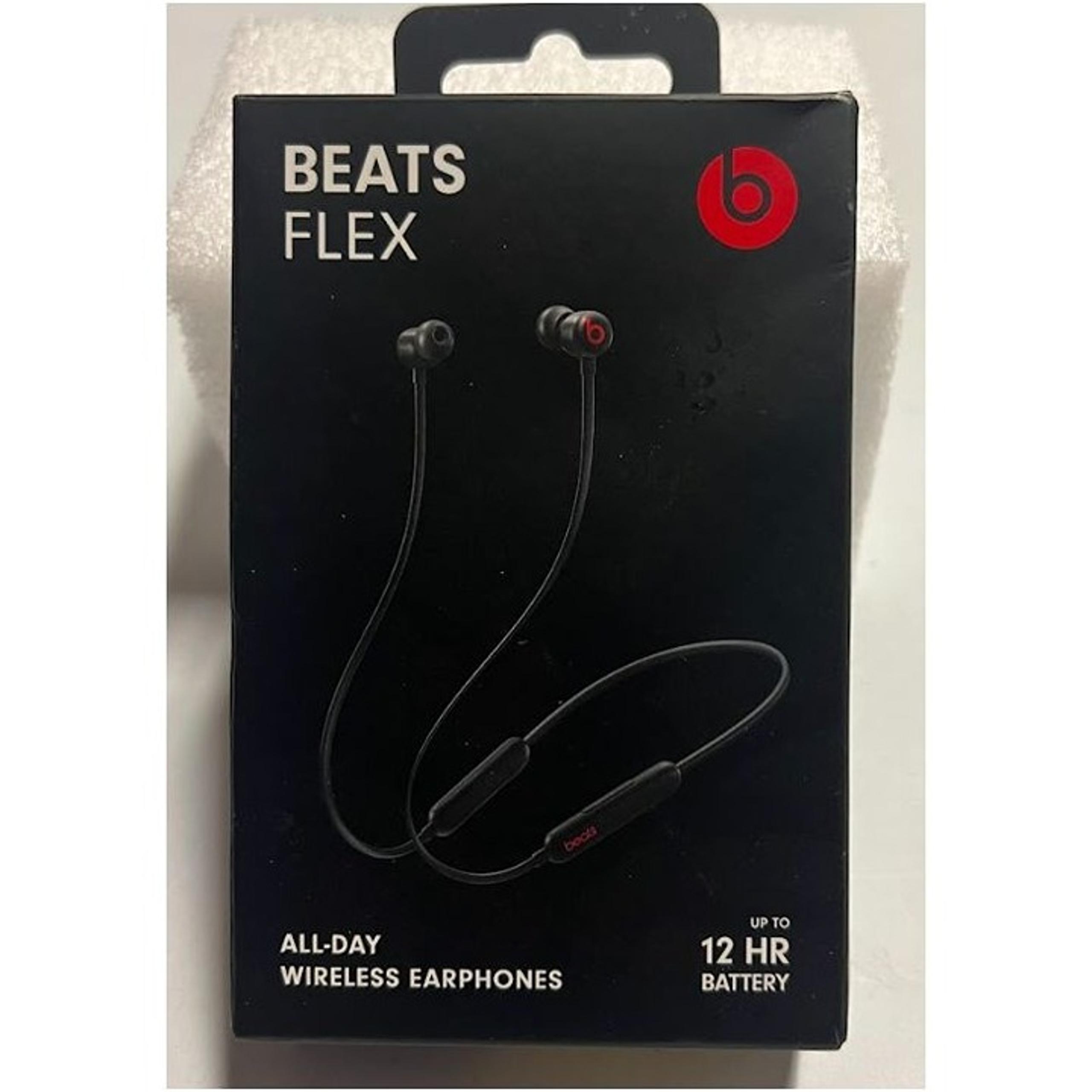 Beats Flex Wireless Earphones (Black) Apple W1 Bluetooth Neckband