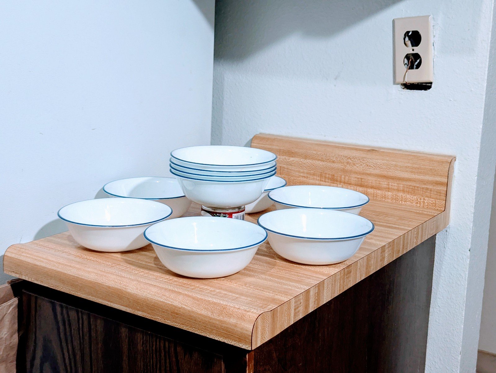 Vintage Corelle ( True Blue ) Soup/Salad Bowls.