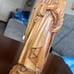7 Tall Vintage ANRI Saint Jude Thaddeus Woodcarving Sculpture Statue