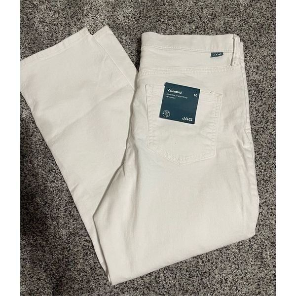 JAG Valentina High Rise Straight Crop Jeans