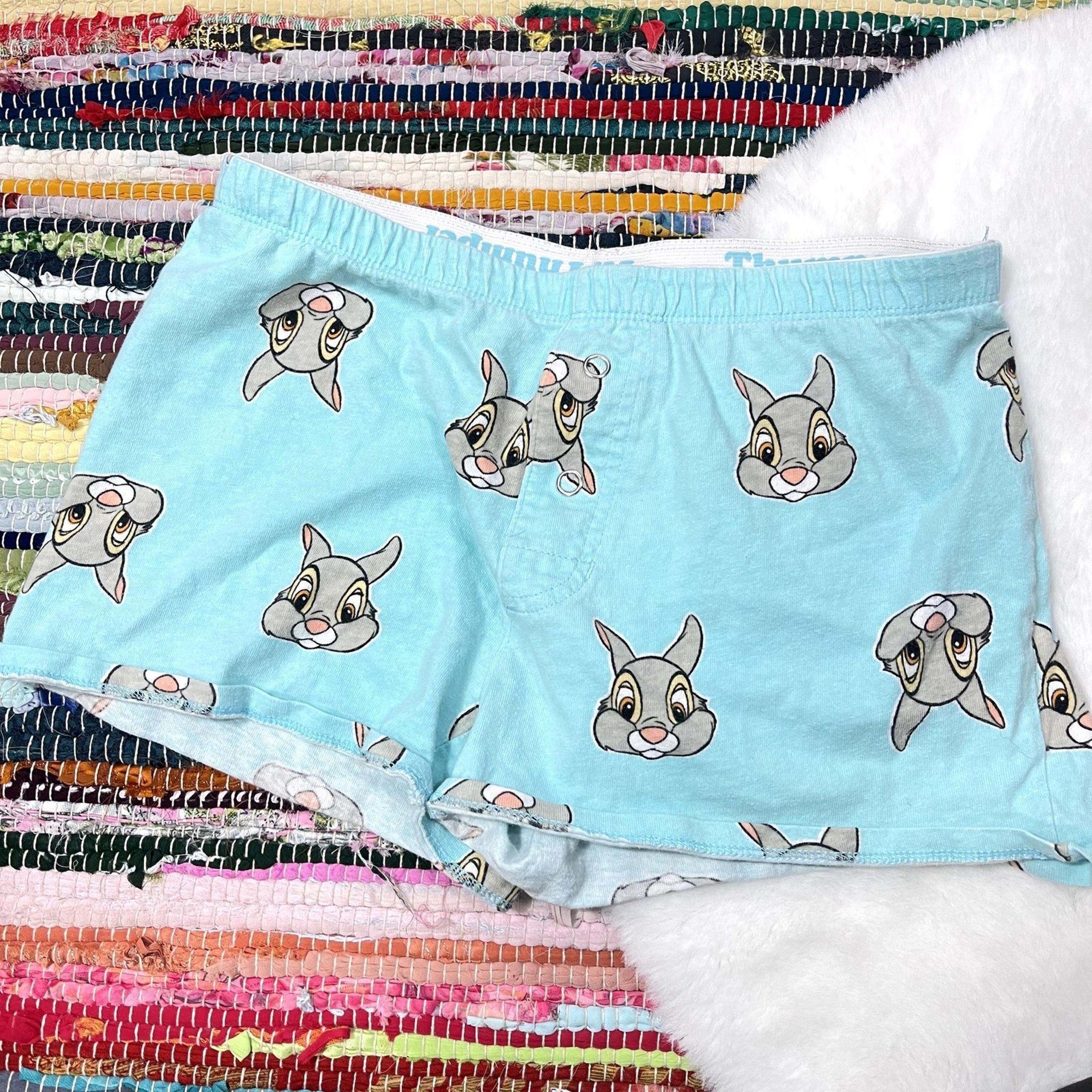 Walt Disney World Thumper Blue Lounge Shorts Size XS