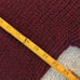 7 For All Mankind Oversized Bordeaux Collegiate Sweater