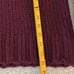 7 For All Mankind Oversized Bordeaux Collegiate Sweater