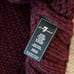 7 For All Mankind Oversized Bordeaux Collegiate Sweater