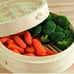 Bamboo 10” Food Steamer Perfect For Use With All Kinds of Foods - NIB