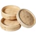 Bamboo 10” Food Steamer Perfect For Use With All Kinds of Foods - NIB