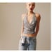 Crossbody Bandolier Kelsey silver crocodile set iPhone 13