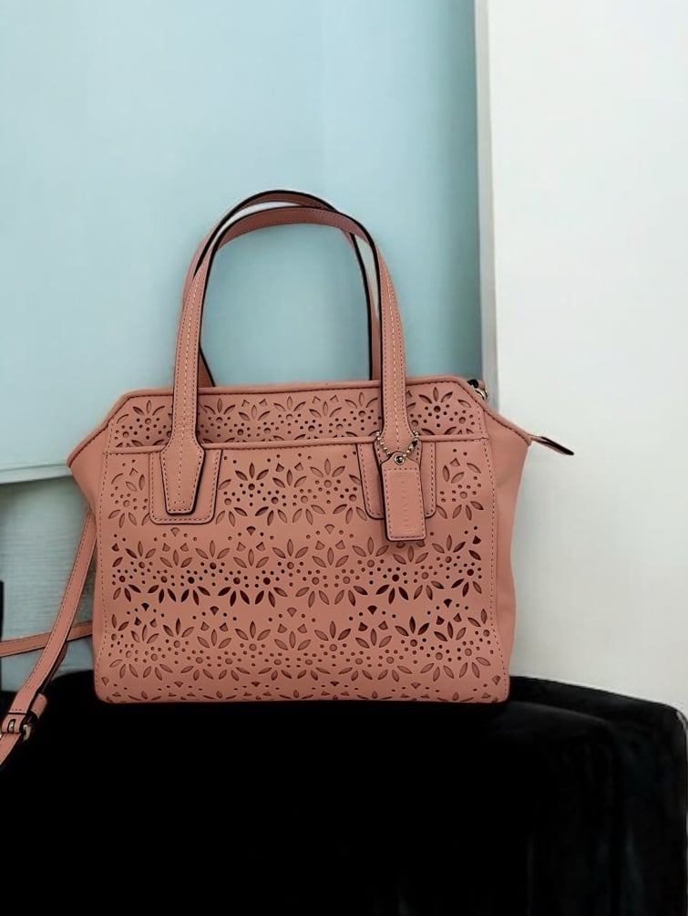 Coach Taylor Eyelet Mini Tote Crossbody bag