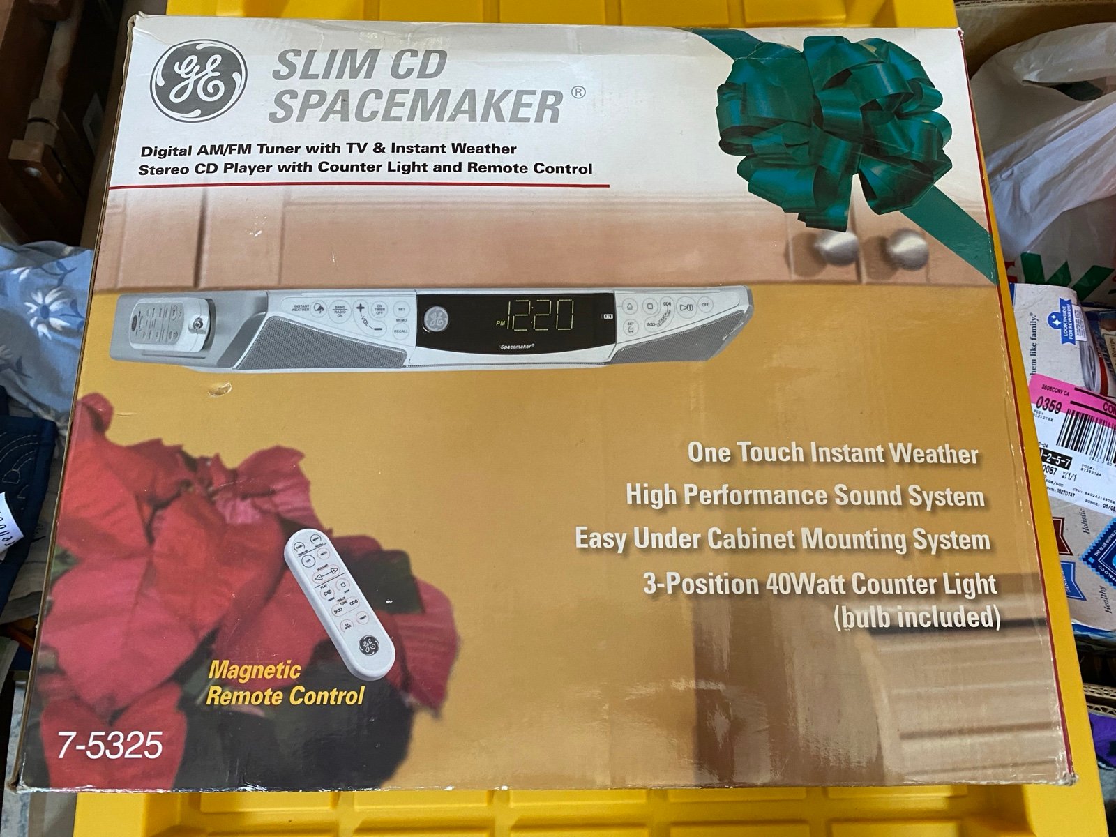 VTG GE Slim CD Spacemaker NIB