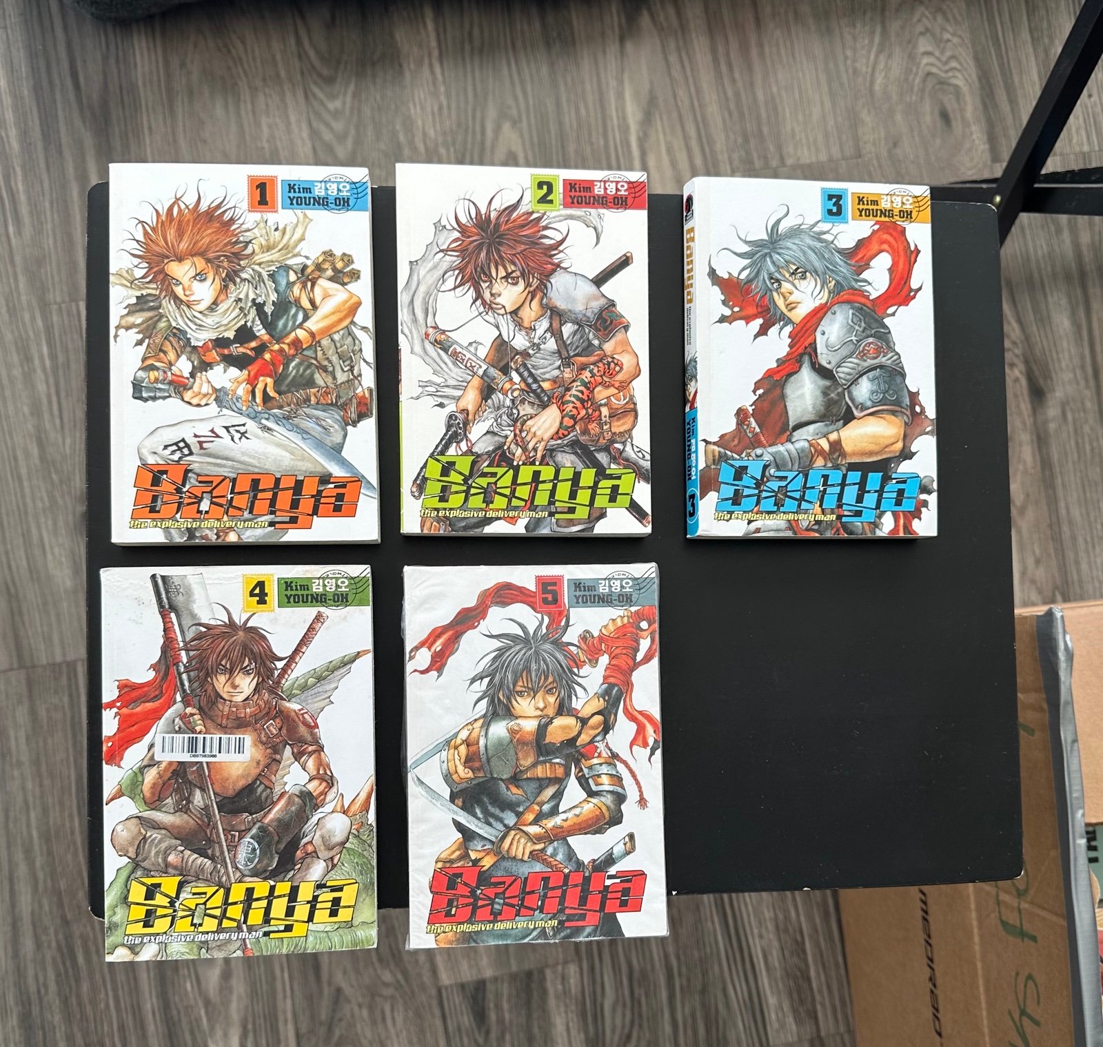 Banya Manga Volumes 1-5