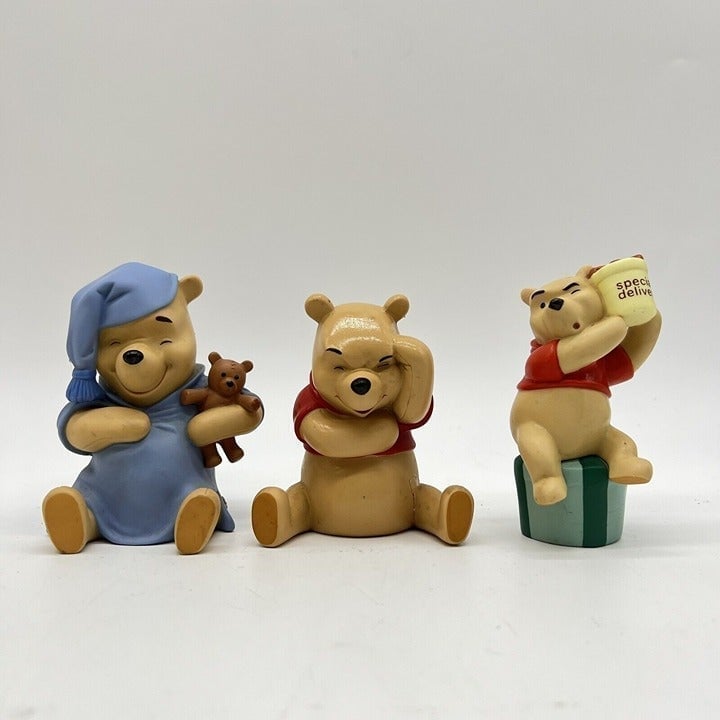 Disney Pooh & Friends Think Think Friends Dreams & Newborn Figure Lot Of 3 Read